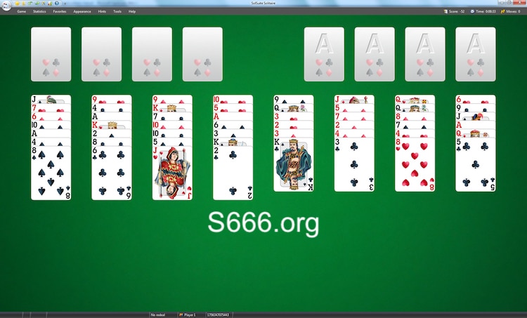 game xếp bài solitaire cổ điển online